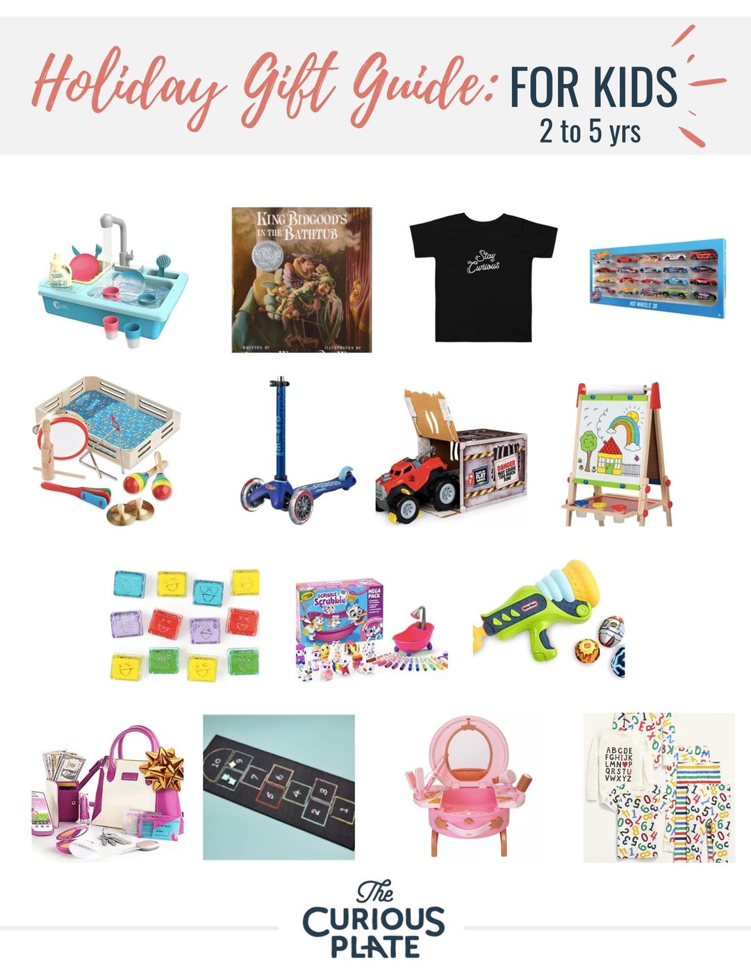 2021 Holiday Gift Guide: Kids 2 to 5 years!