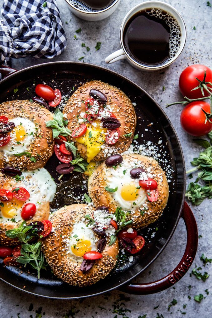 eggs in a hole breakfast bake
