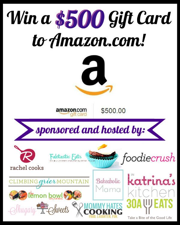 $500 Amazon Gift Card GIVEAWAY!!