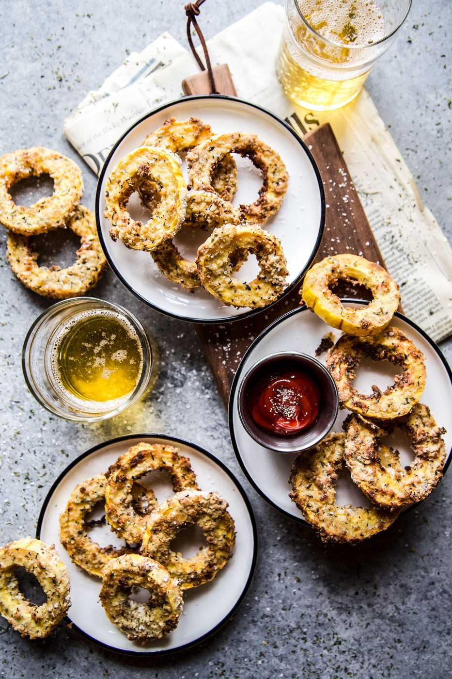 Air Fryer Squash Rings