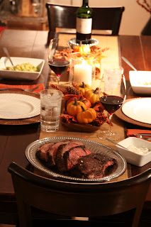 An Autumn Birthday Dinner and Surprise