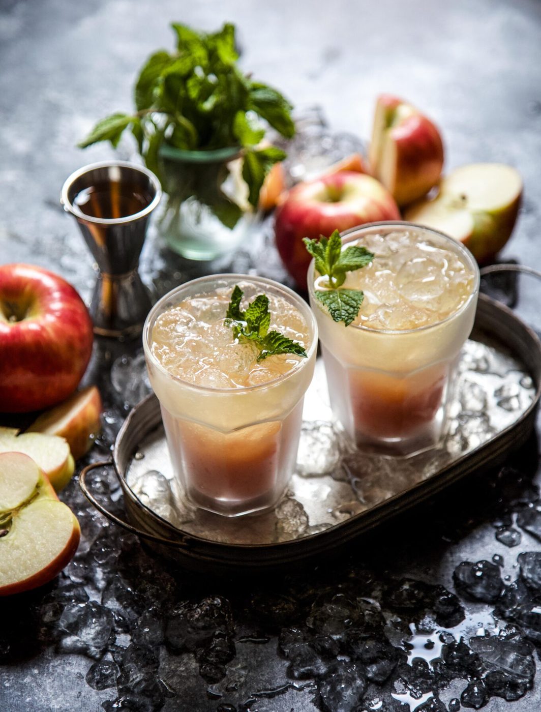 Apple Cider Rum Coolers