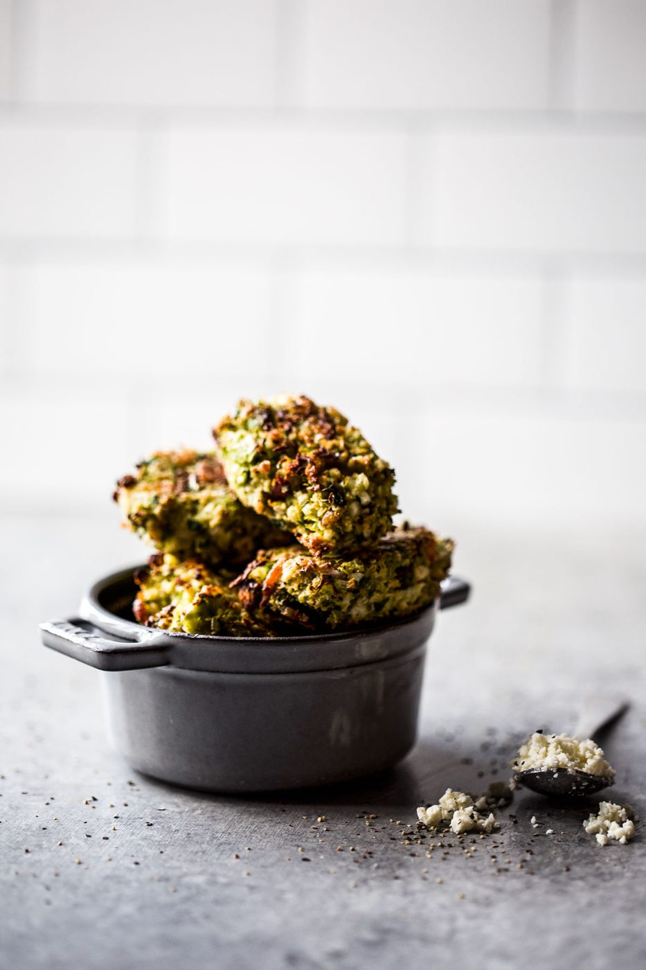 Bacon Blue Cheese Brussels Sprout Tater Tots