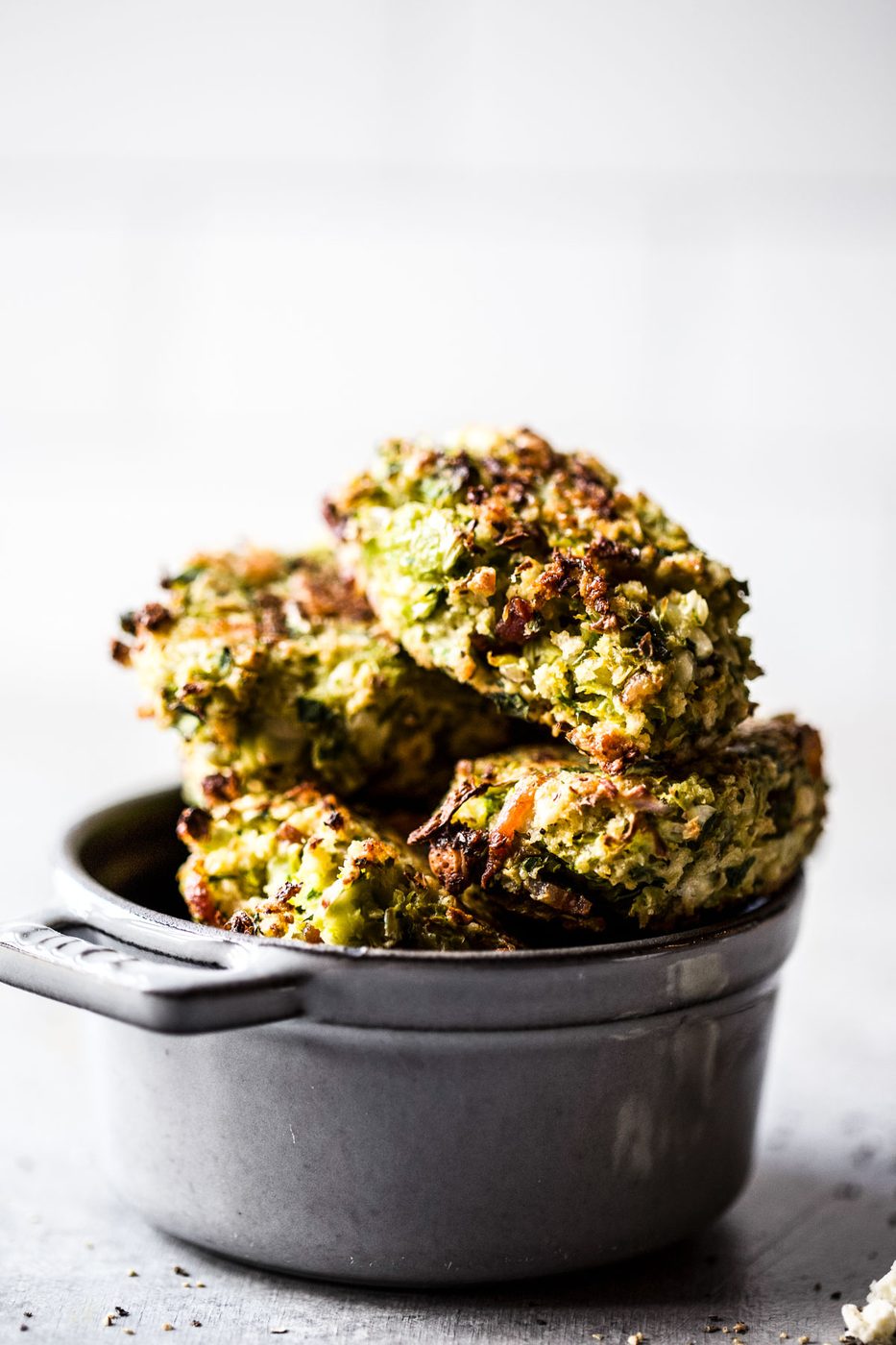 Bacon Blue Cheese Brussels Sprout Tater Tots