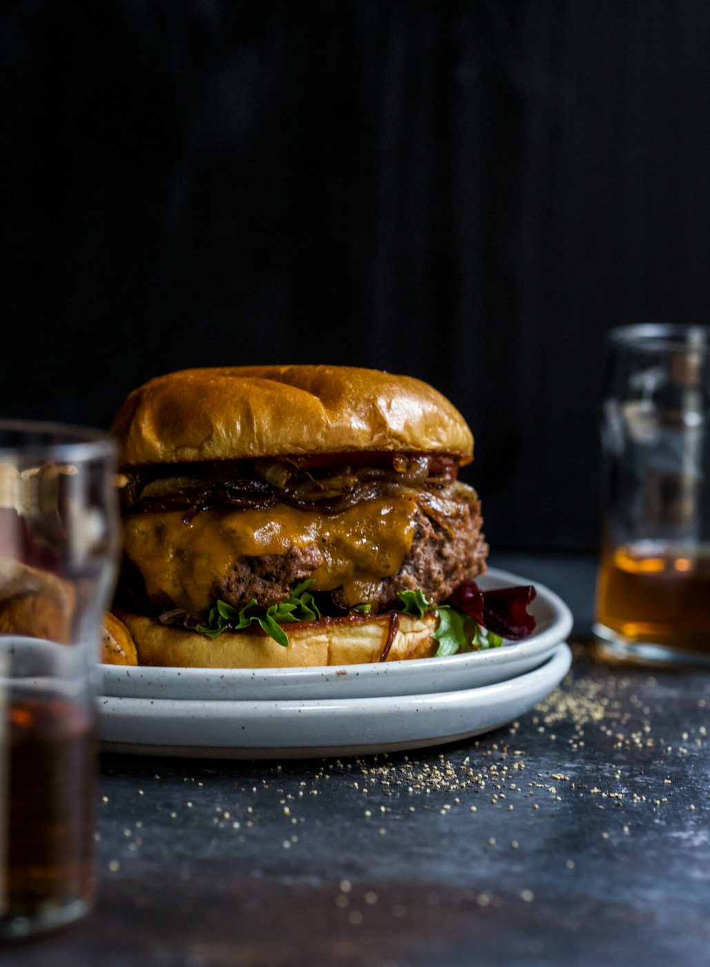 Barbecue Bourbon Burgers