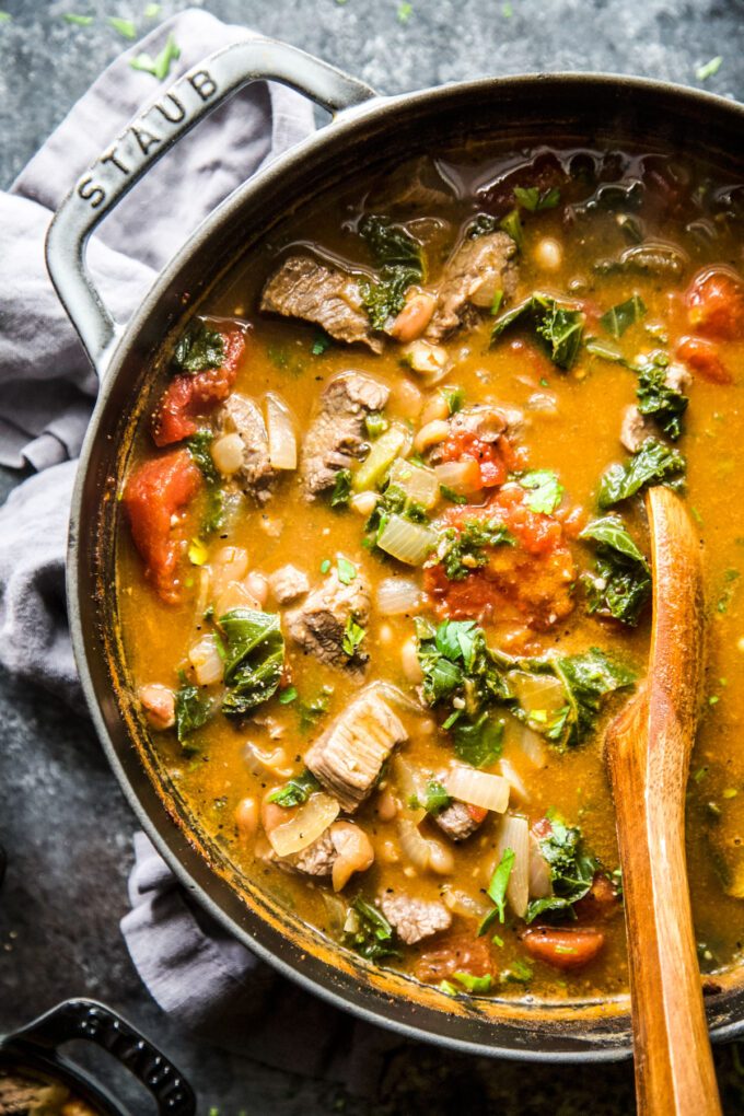 Beef & Bean Pumpkin Stew
