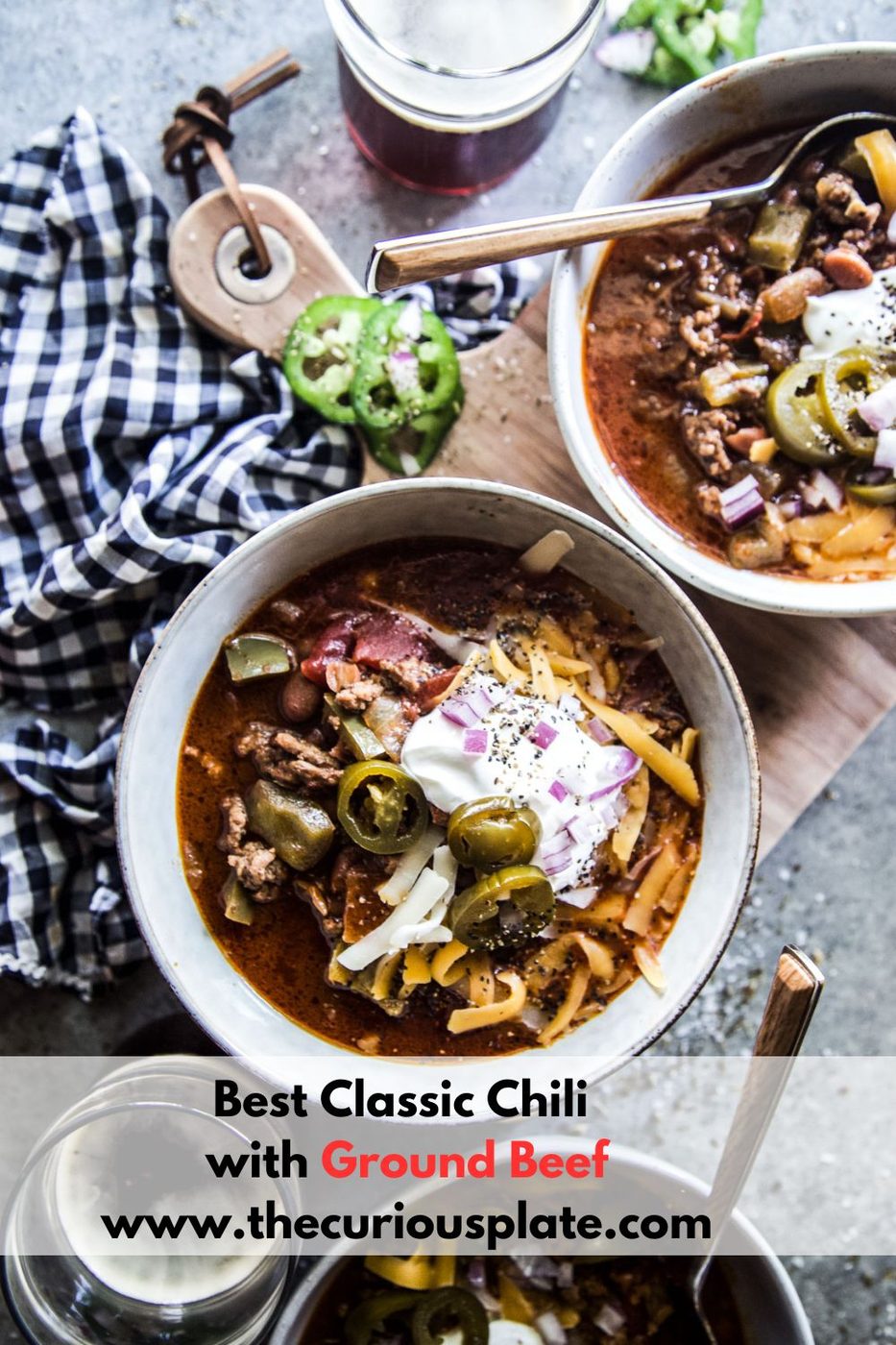 Best Classic Chili with Ground Beef