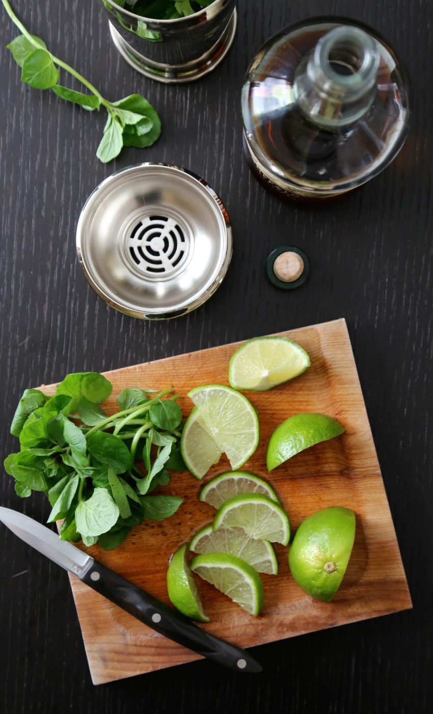 bourbon sparkling mojito www.climbinggriermountain.com