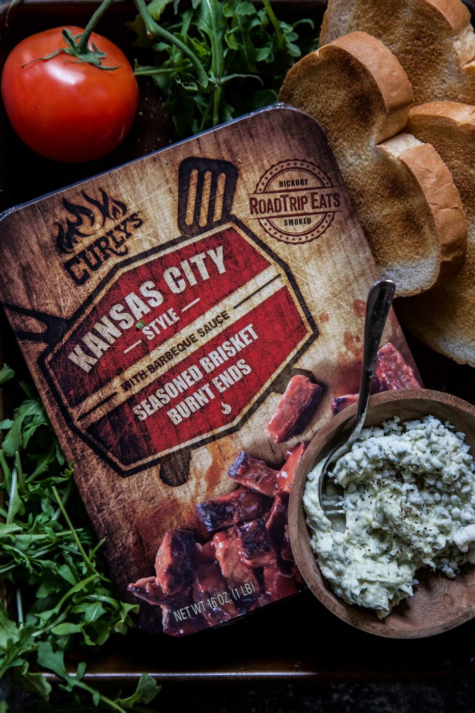 Brisket Burnt Ends Grilled Cheese Sandwich