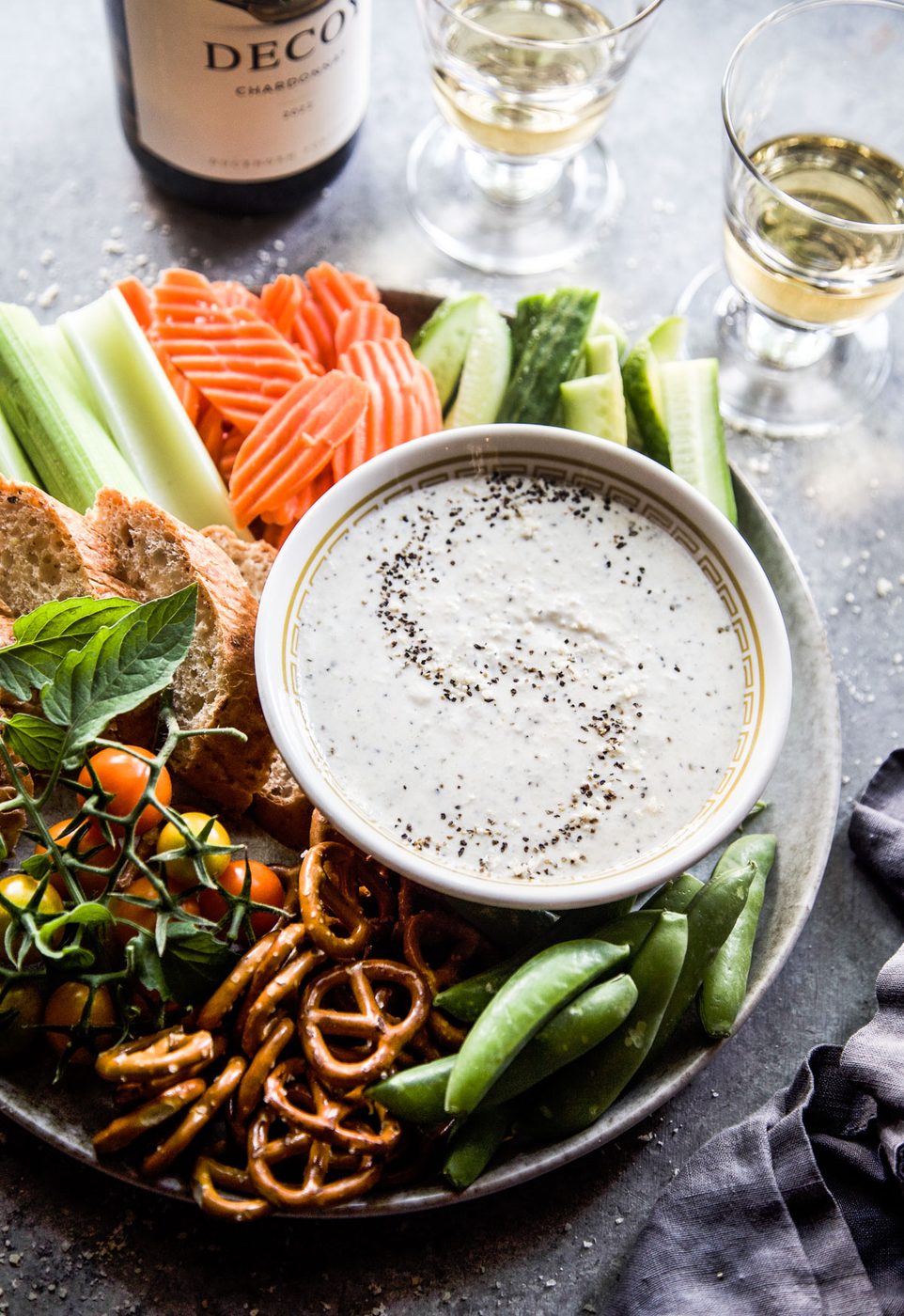 Simple Cacio e Pepe Dip