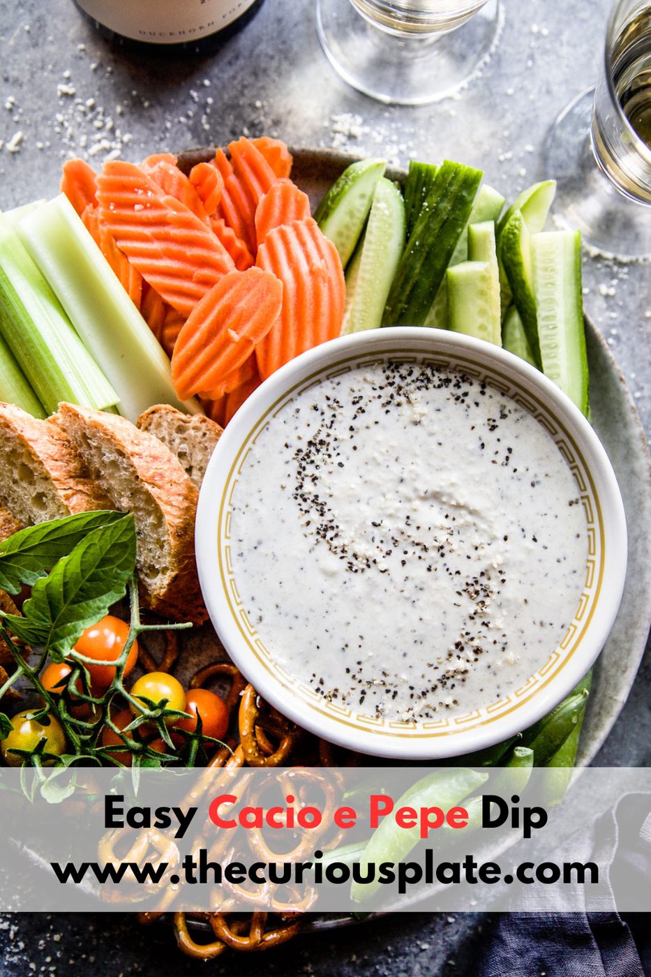 Simple Cacio e Pepe Dip