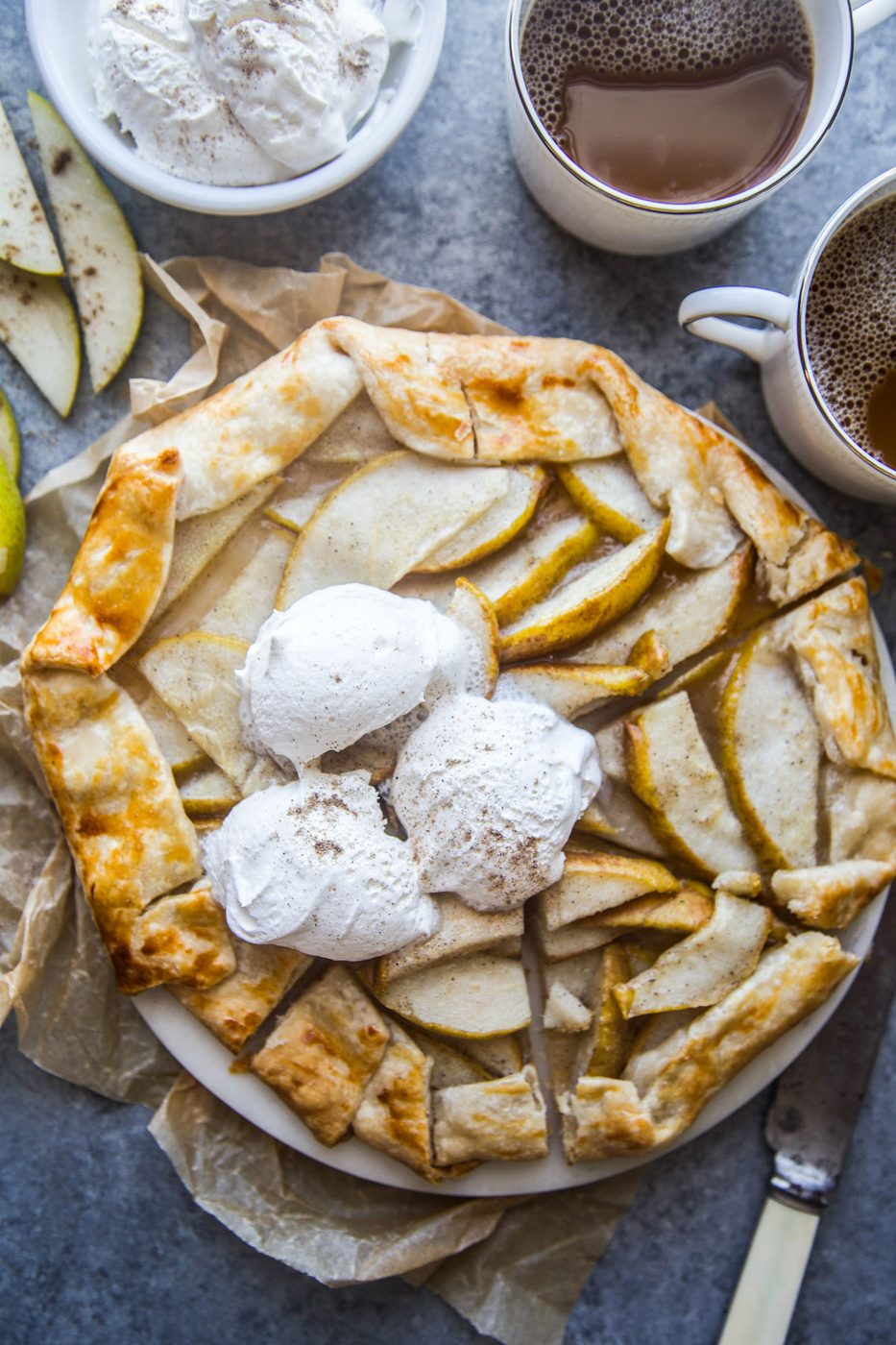 Cardamom Pear Galette