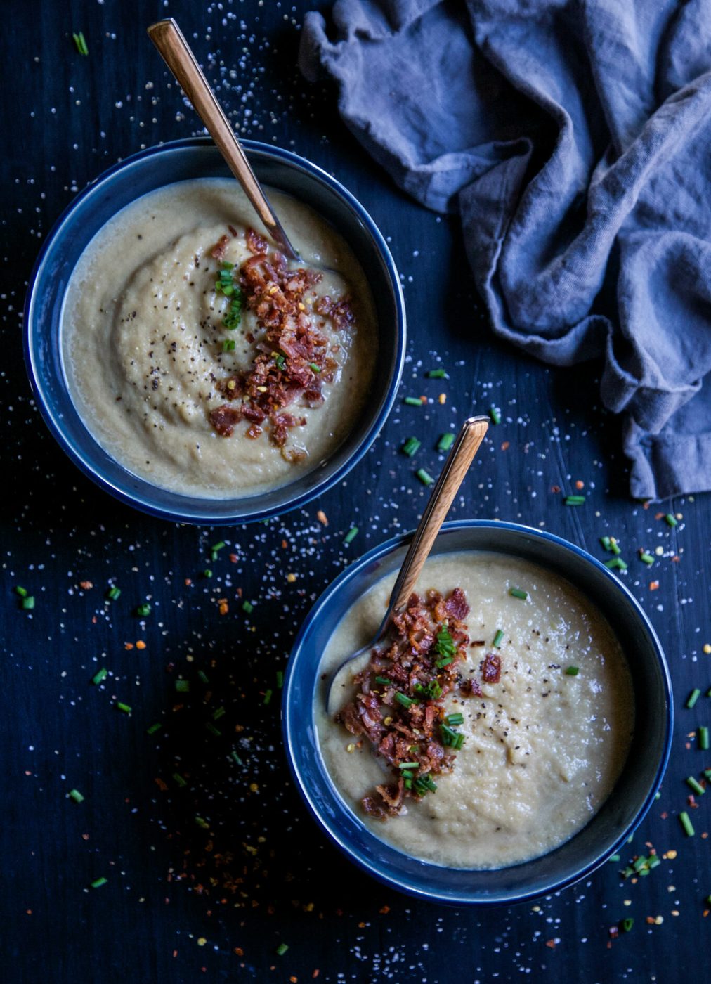 Cauliflower Bacon Soup
