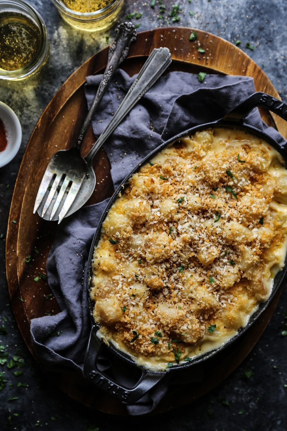 Cauliflower Gnocchi Mac and Cheese