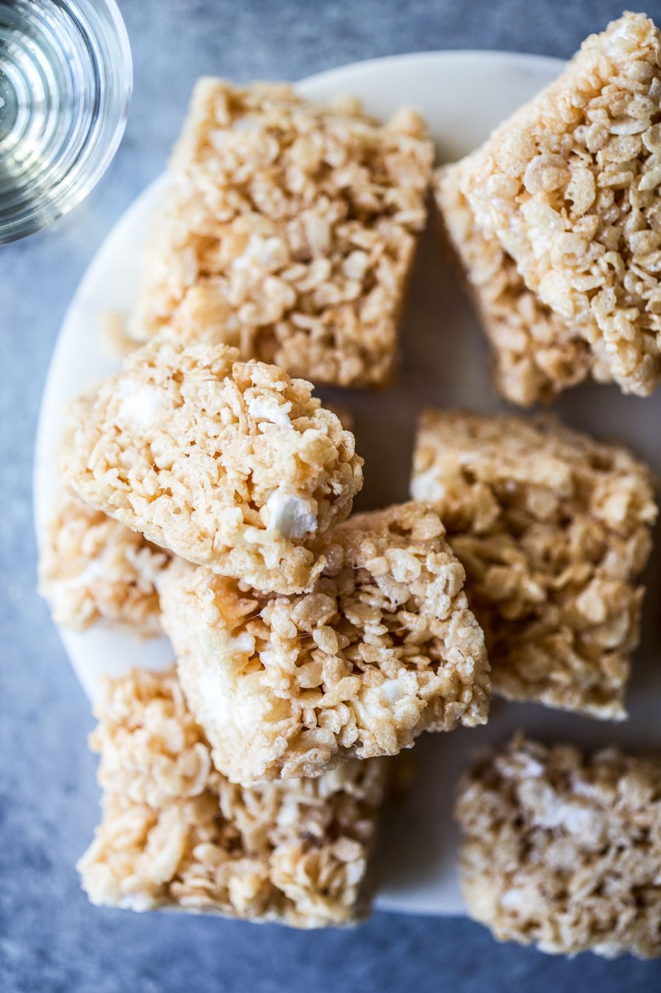champagne rice krispie treats