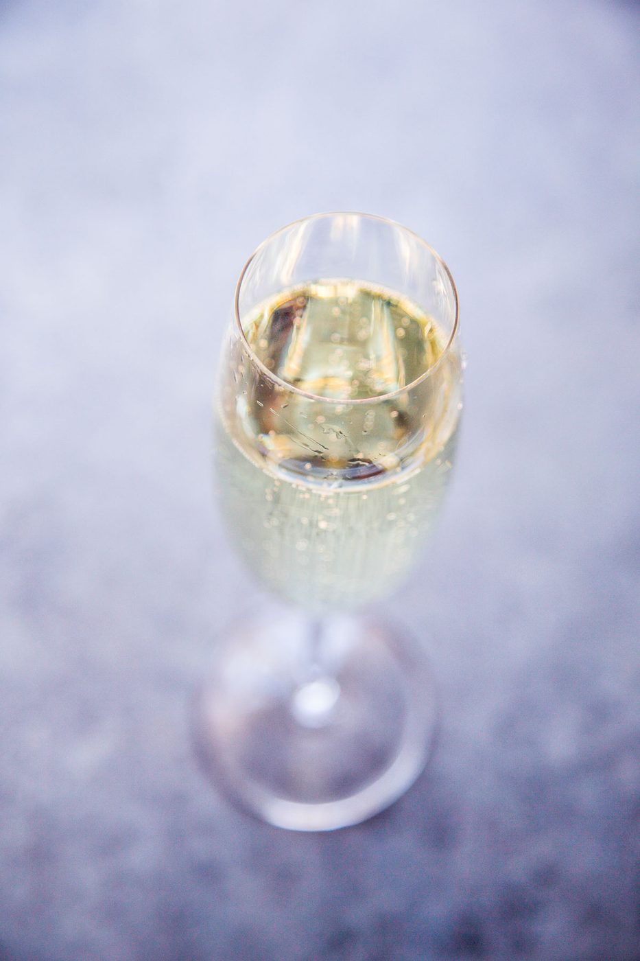 champagne in a glass