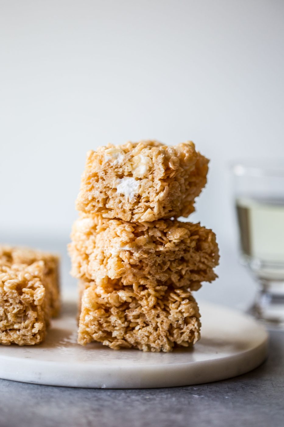 Champagne Rice Krispie Treats