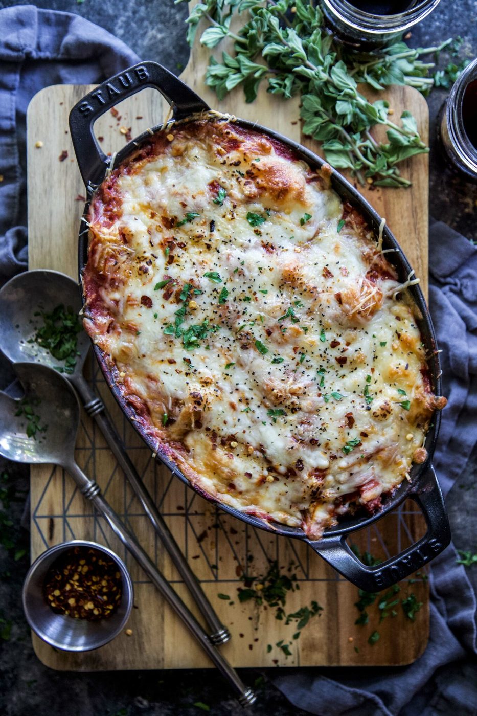 Cheesy Turkey Cauliflower Gnocchi Bake