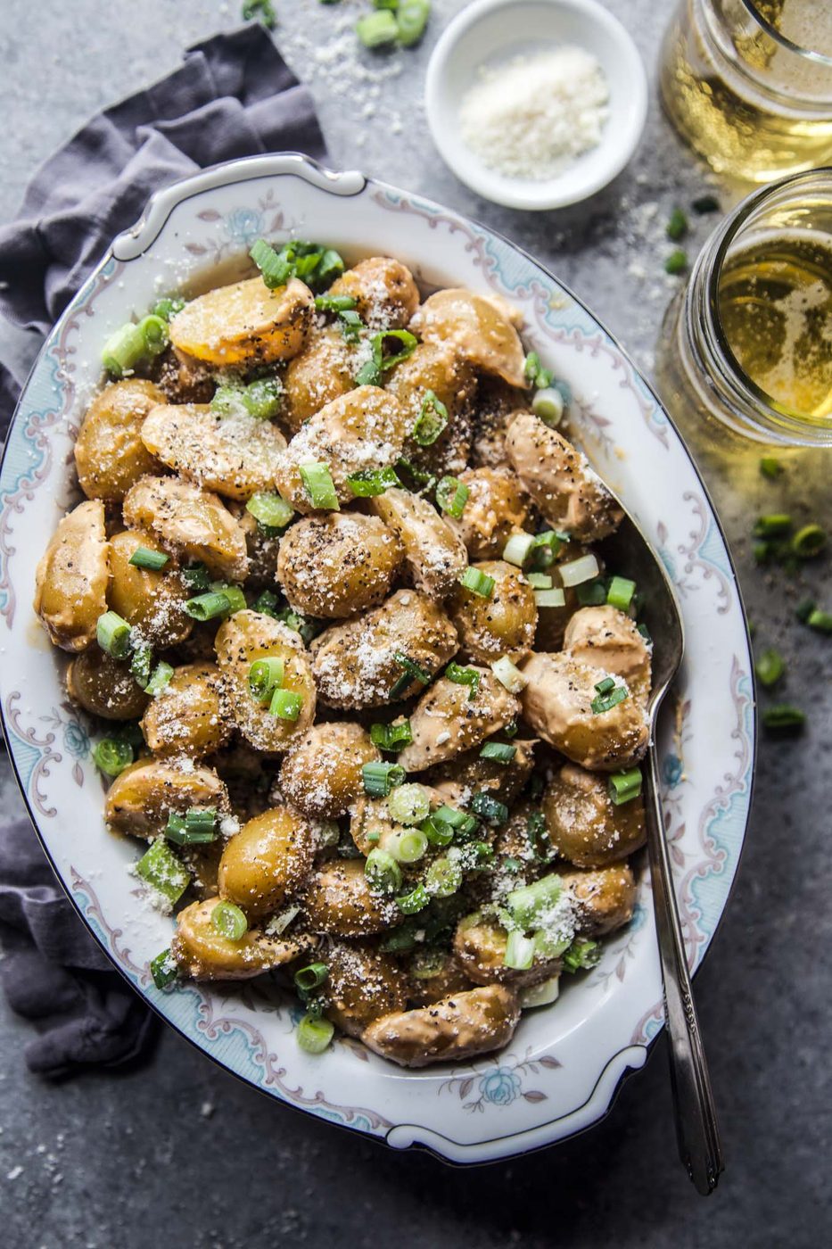 chipotle caesar potato salad