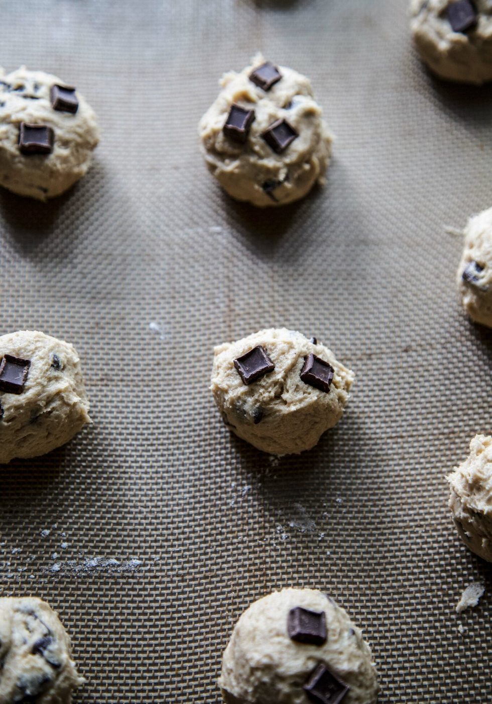 Chocolate Chip Pumpkin Butter Cookies