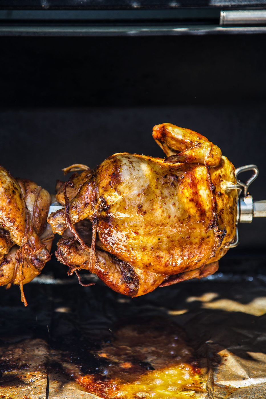 Aleppo Pepper Roast Chicken with Harissa Honey Glaze