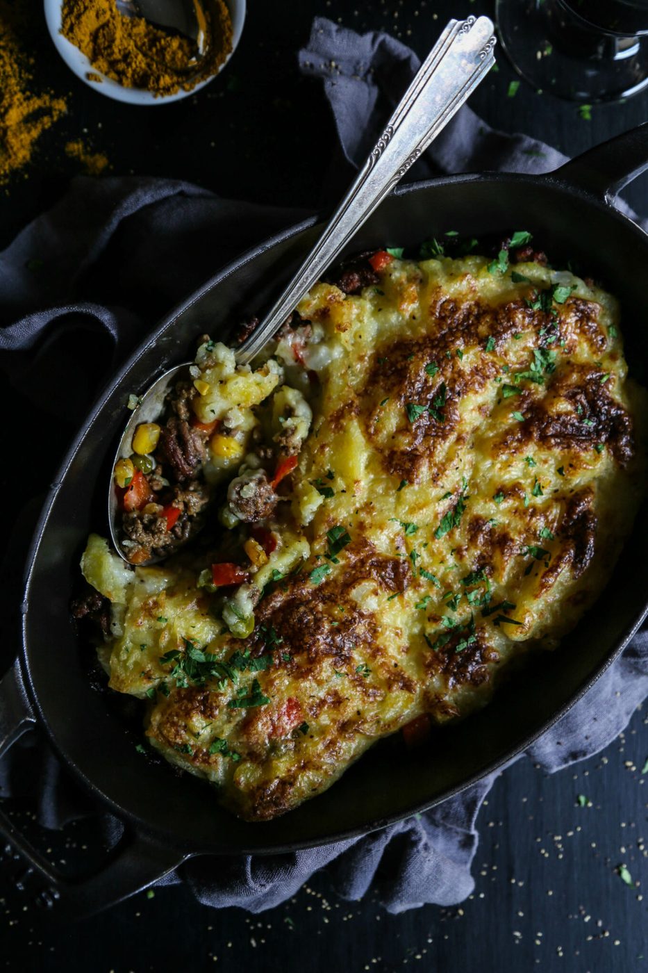 Curry Coconut Shepherd’s Pie