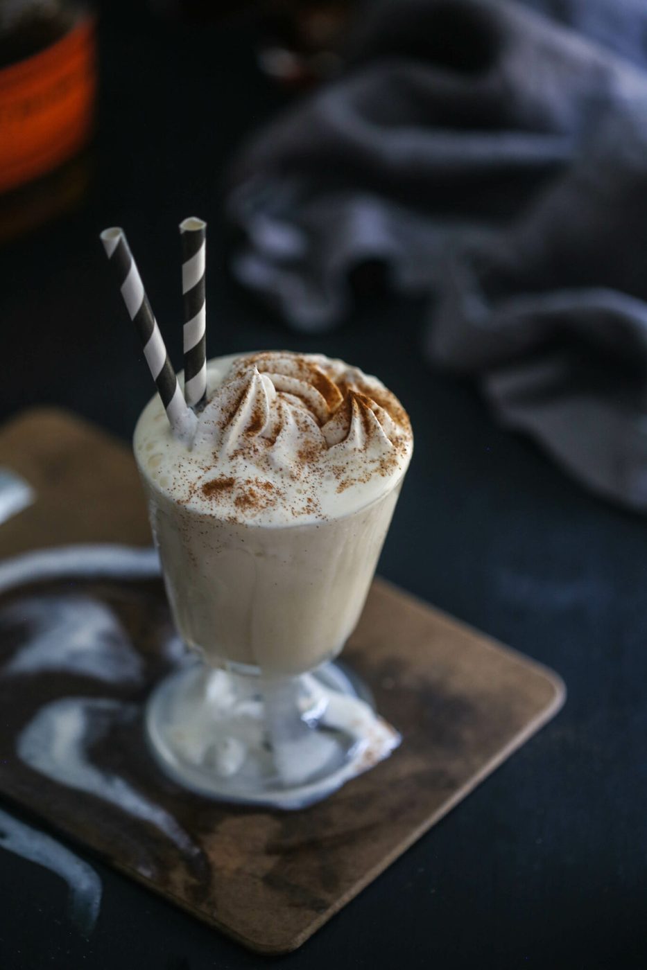 Dirty Chai Bourbon Vanilla Milkshakes