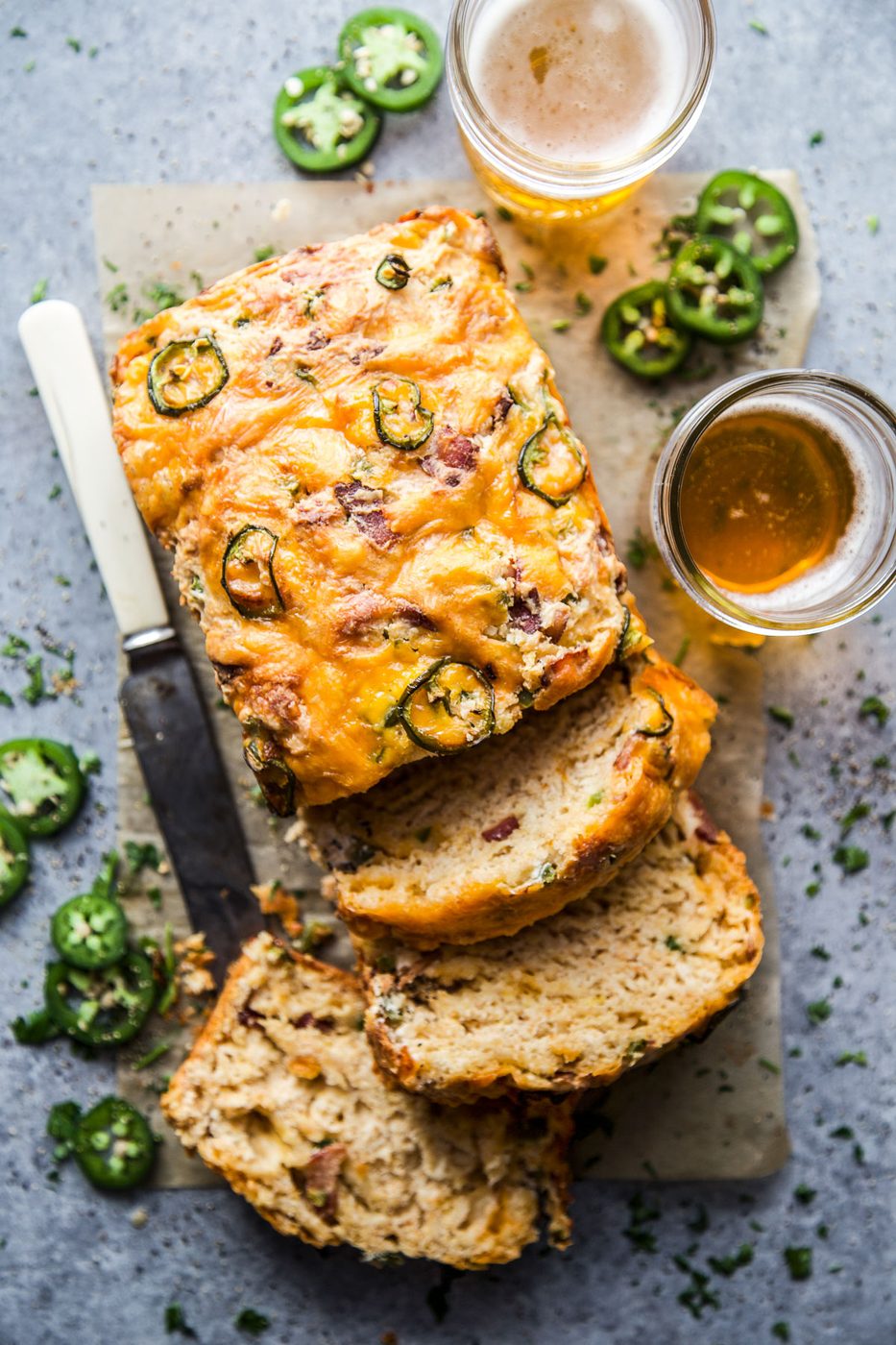 Beer Cheese Bread, simple
