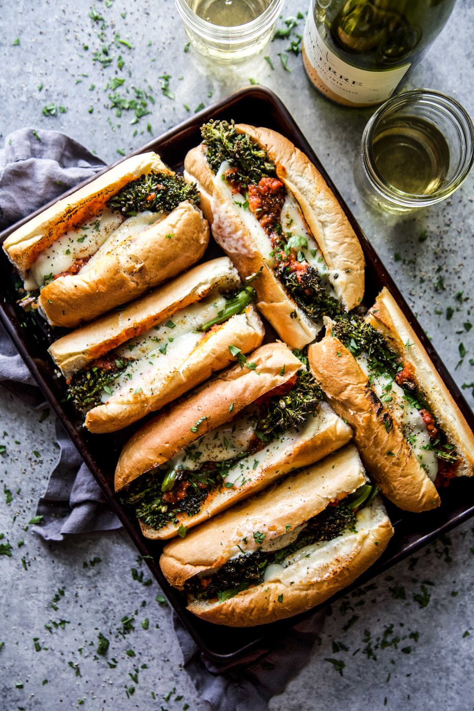 Simple Broccolini Cheesesteaks www.clEasy Broccolini Cheesesteaks www.climbinggriermountain.comimbinggriermountain.com