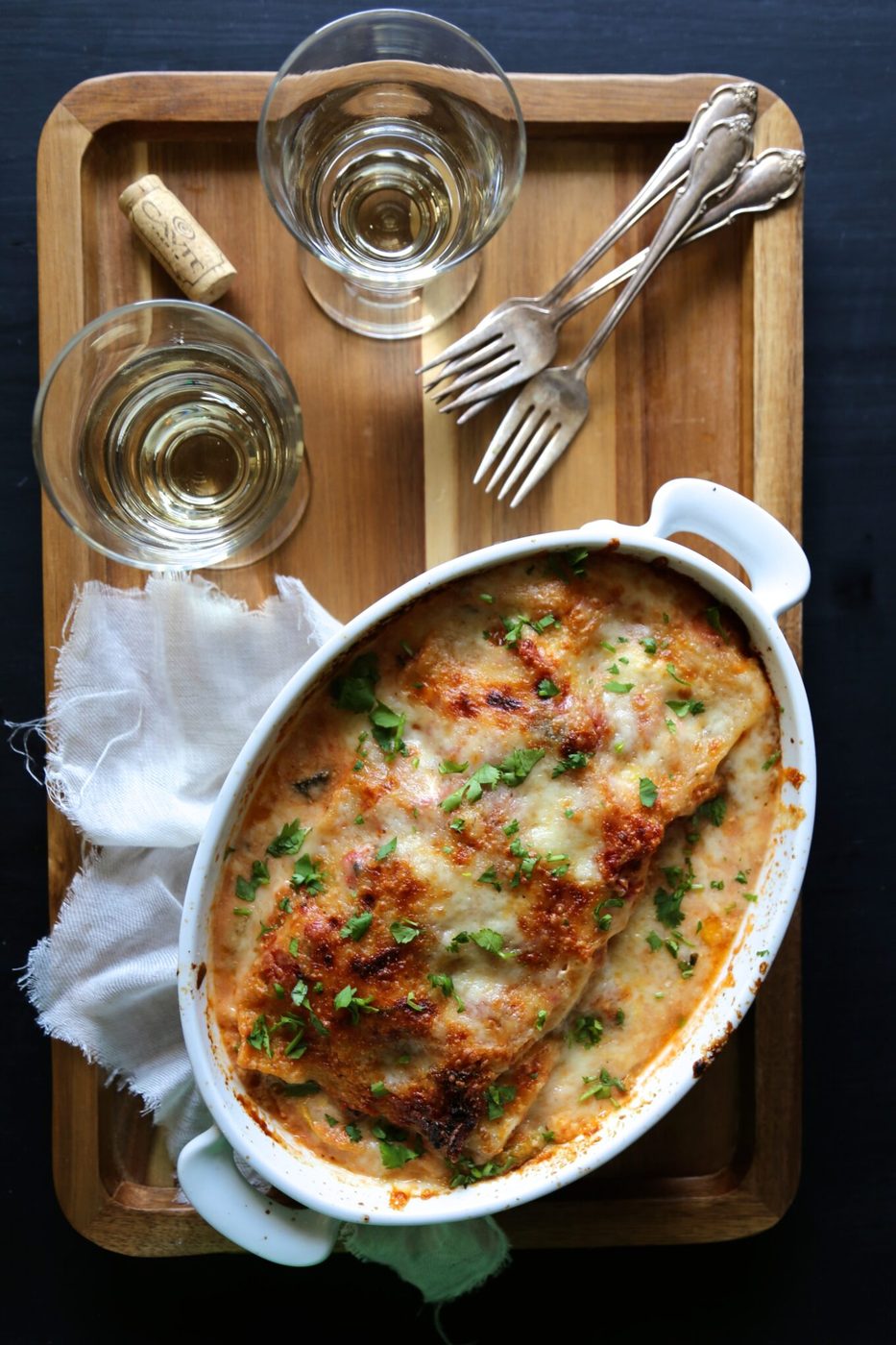 Simple Burrata and Summer Squash Lasagna www.climbinggriermountain.com
