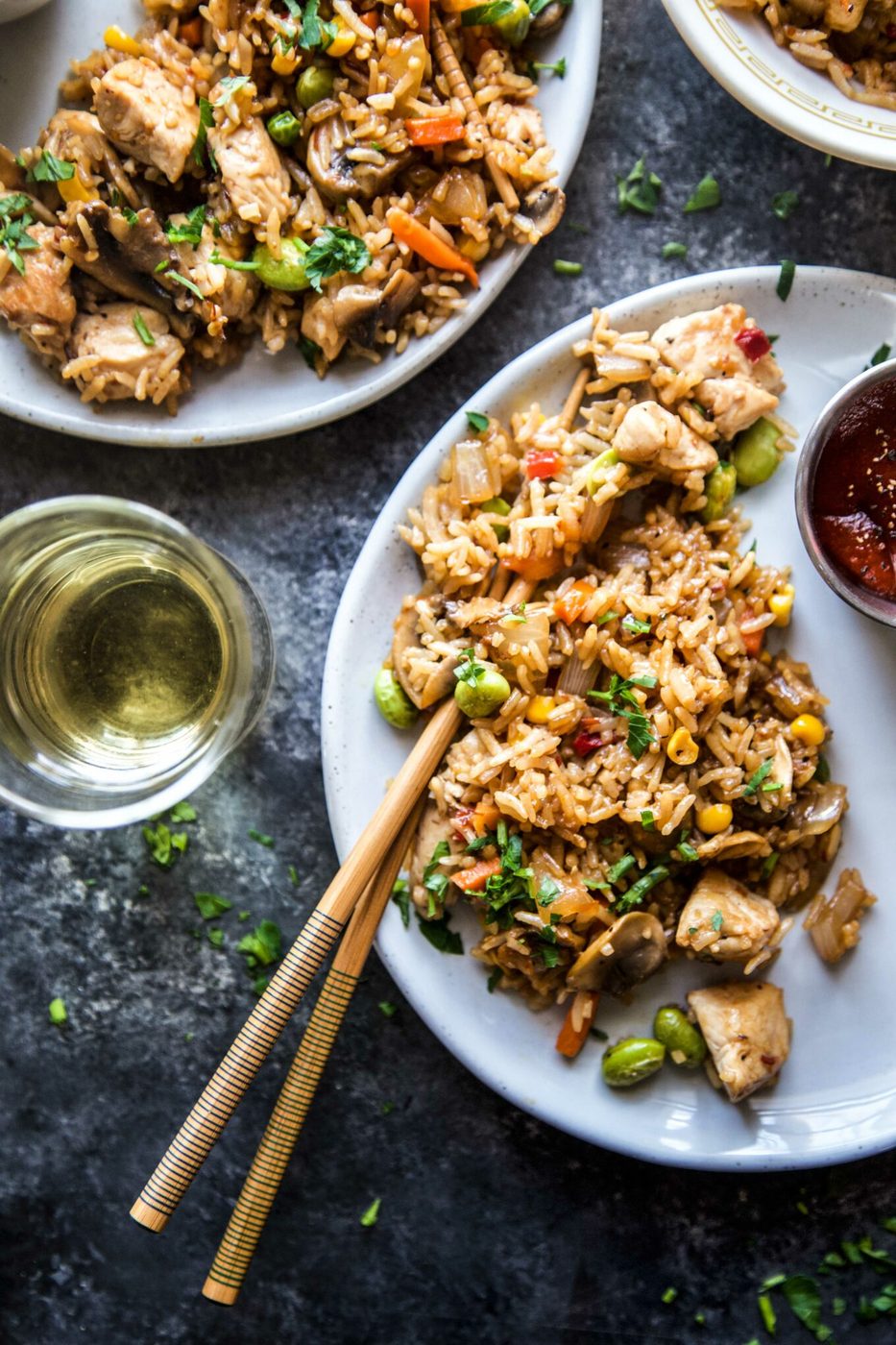 Simple Chicken Fried Rice