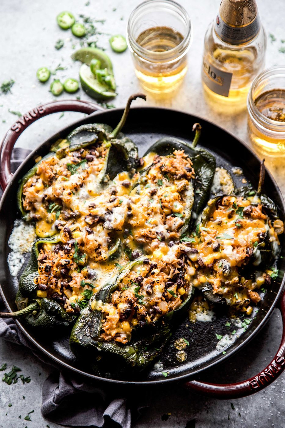 Simple Chiles Rellenos www.climbinggriermountain.com