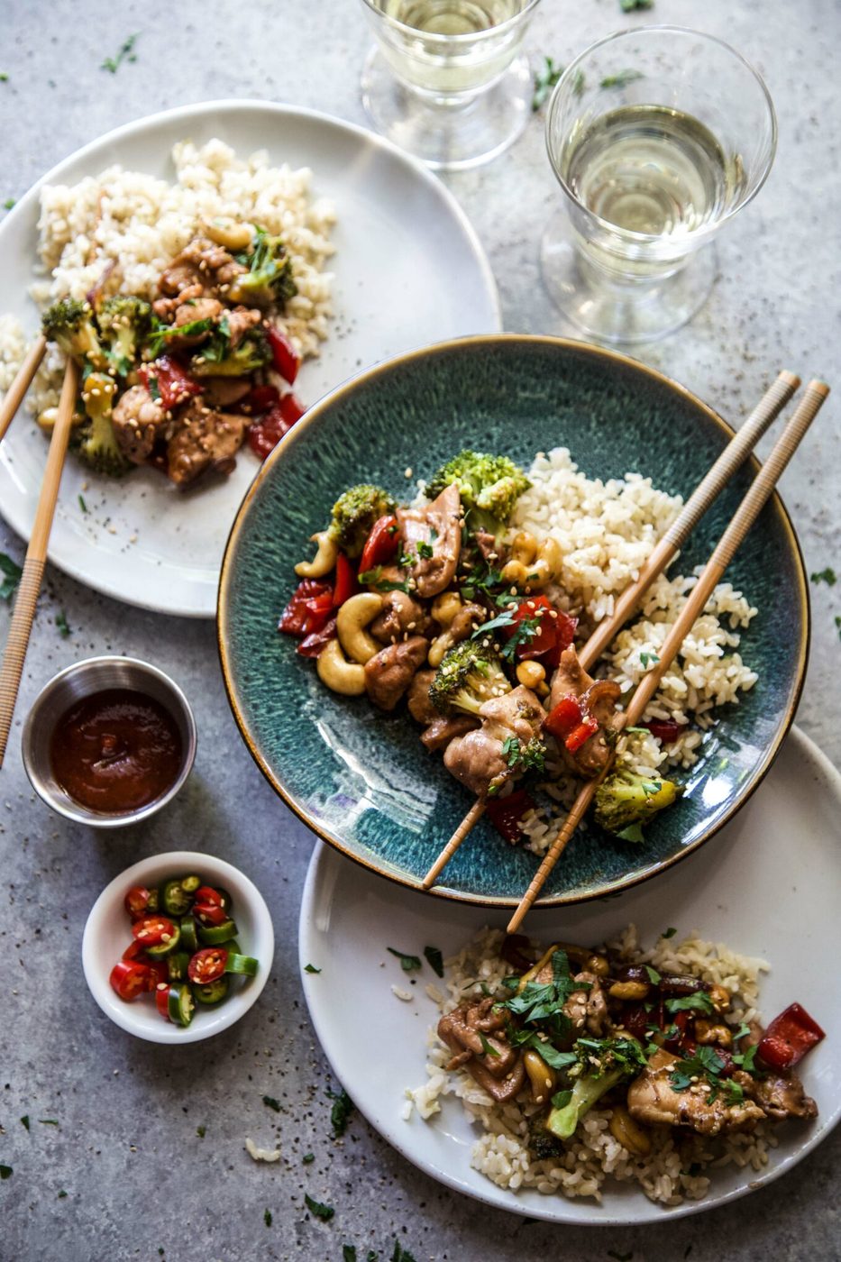 Simple Honey Garlic Chicken Stir Fry
