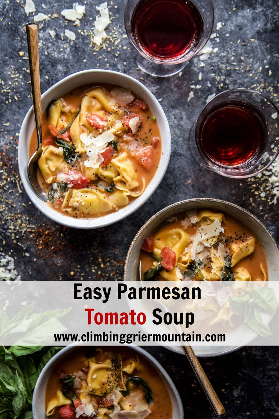 Simple Parmesan Tomato Soup