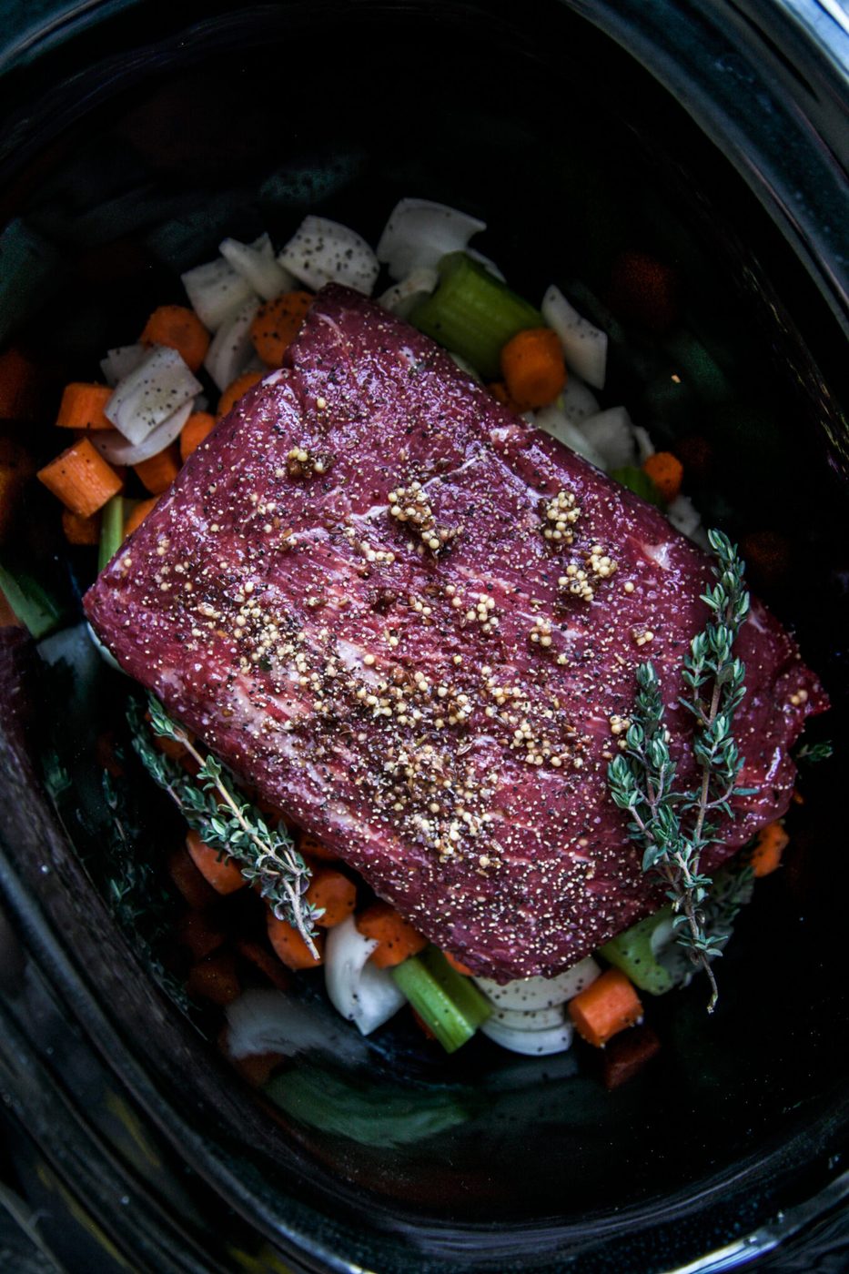 Simple Slow Cooker Corned Beef