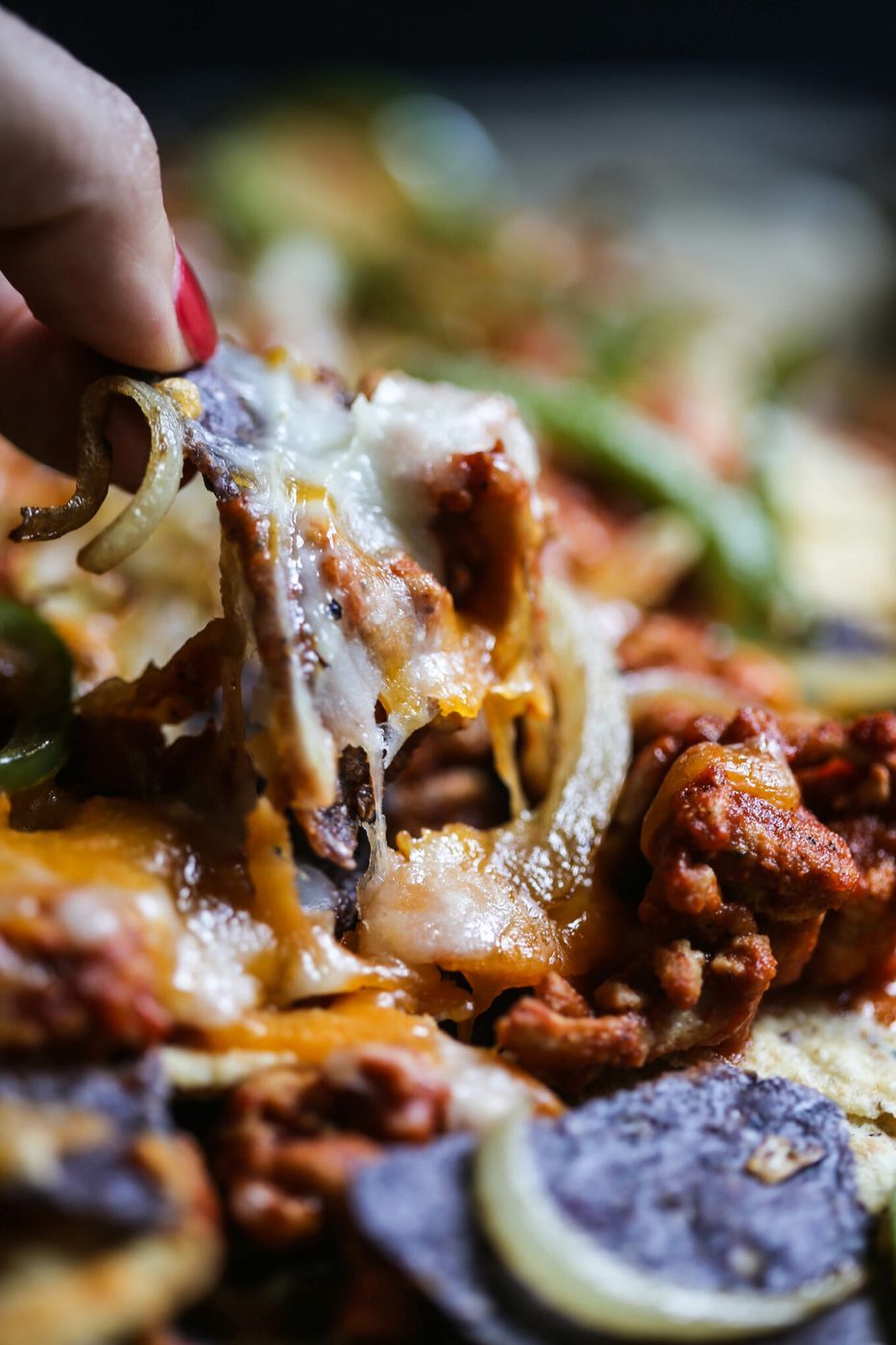 Simple Turkey Sloppy Joe Nachos www.climbinggriermountain.com II