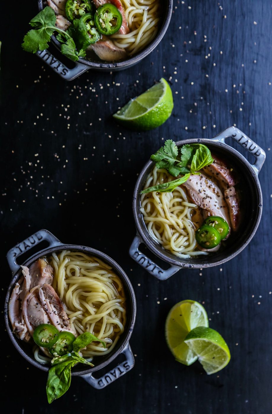 Simple Vietnamese Chicken Noodle Bowl www.climbinggriermountain.comI