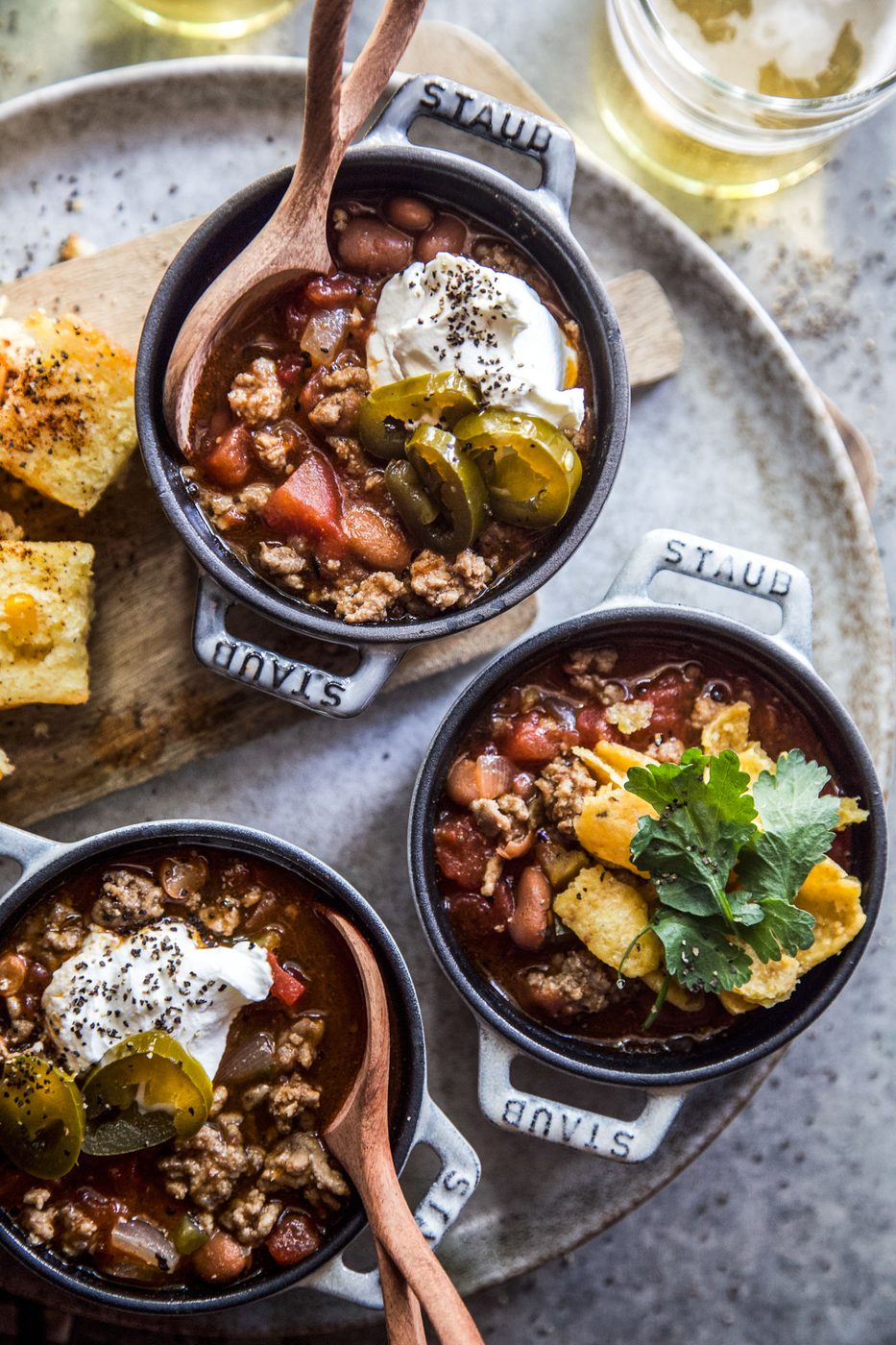 weeknight slow cooker chili