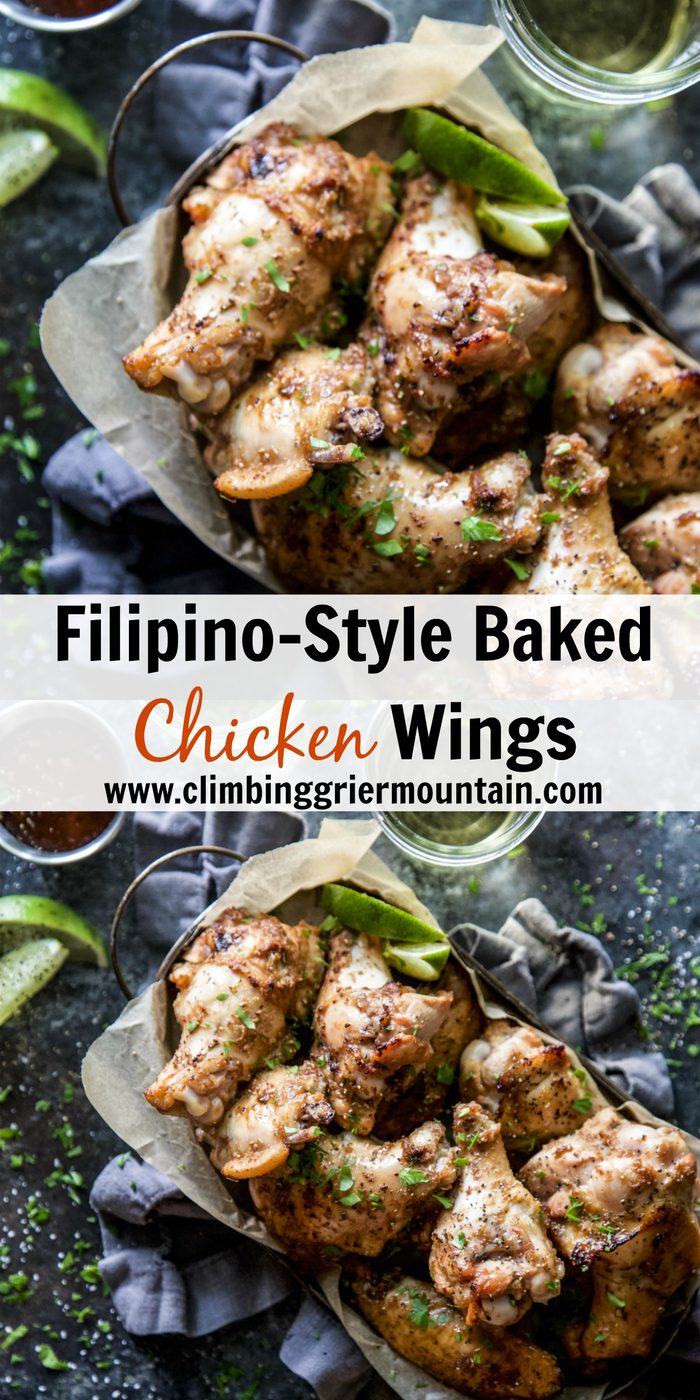Filipino-Style Baked Chicken Wings