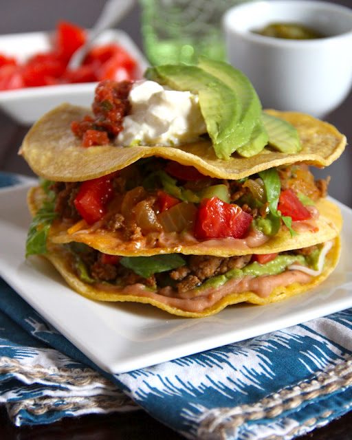 Foodie friday: turkey tostada stacks