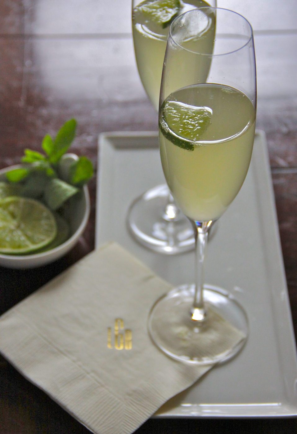 Foodie fridays: champagne ginger sparkler