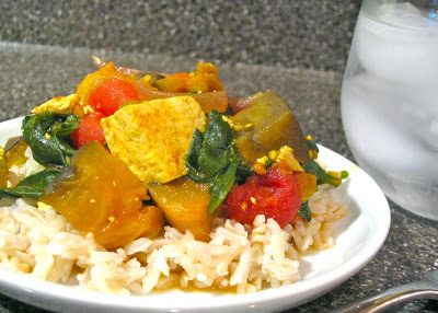 Foodie fridays: eggplant & tofu curry