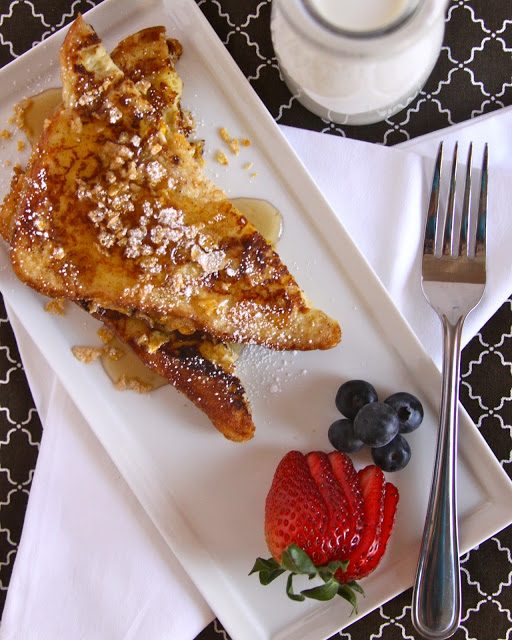 Foodie fridays: frosted flake french toast