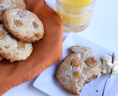 Foodie fridays: ginger pecan scones