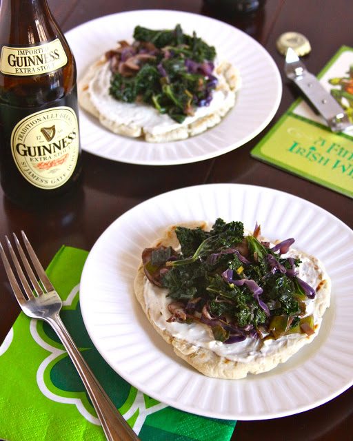 Foodie fridays: individual kale cabbage and guinness tarts