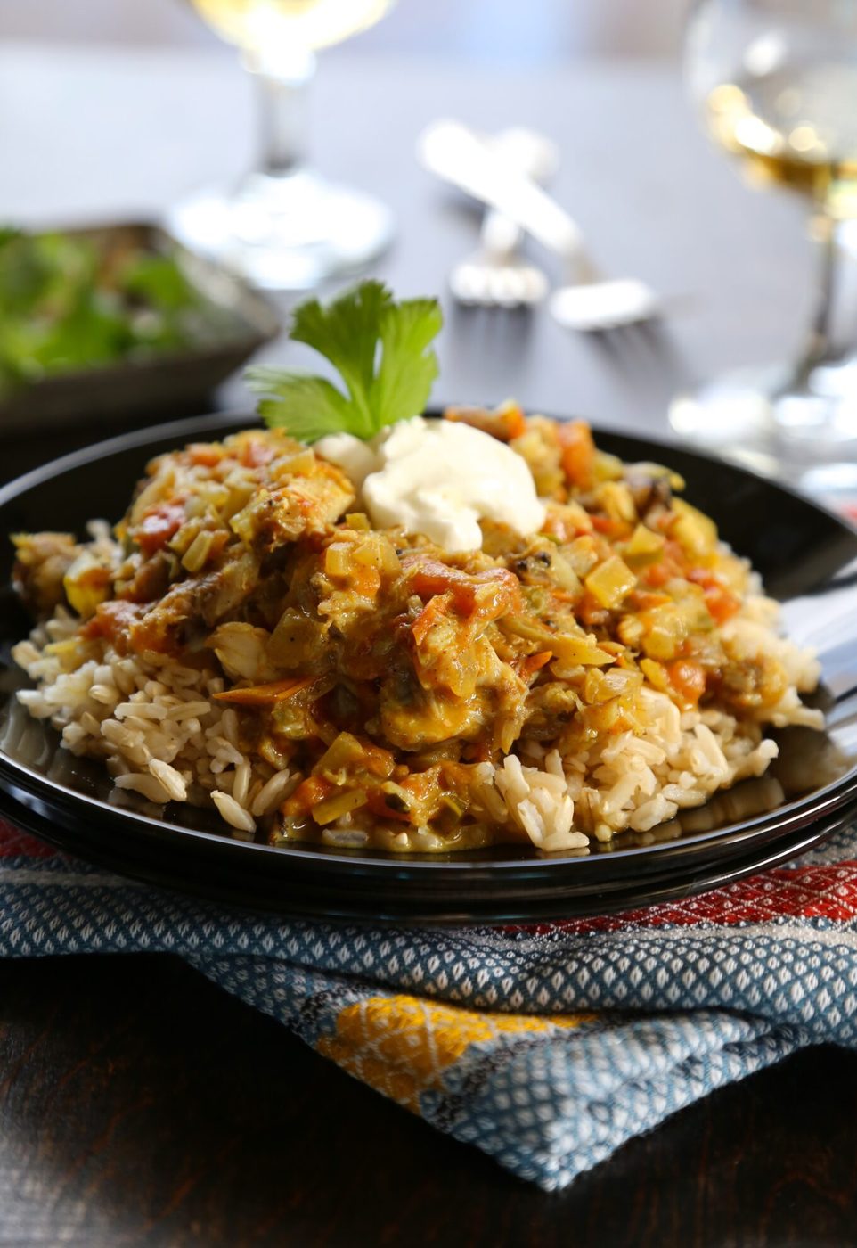 Jamaican Crab Meat Curry Stew