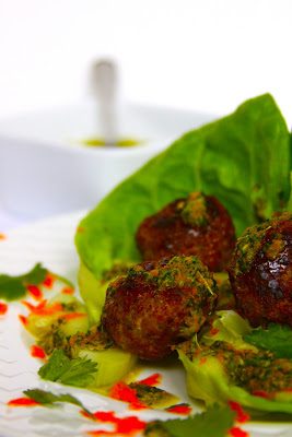 Foodie Fridays: Pork and Lemongrass Meatballs in Lettuce Cups