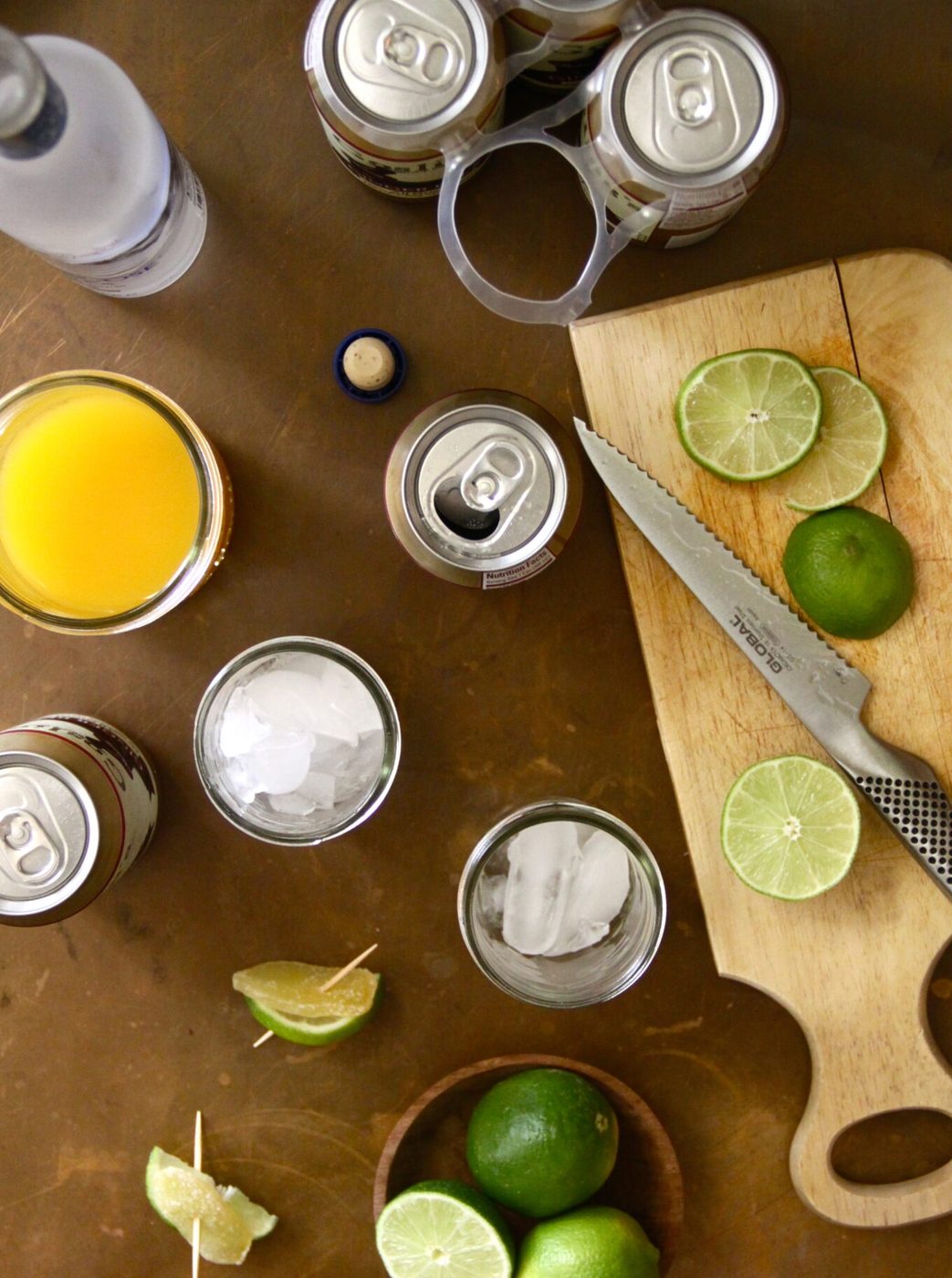 mango mule with candied ginger