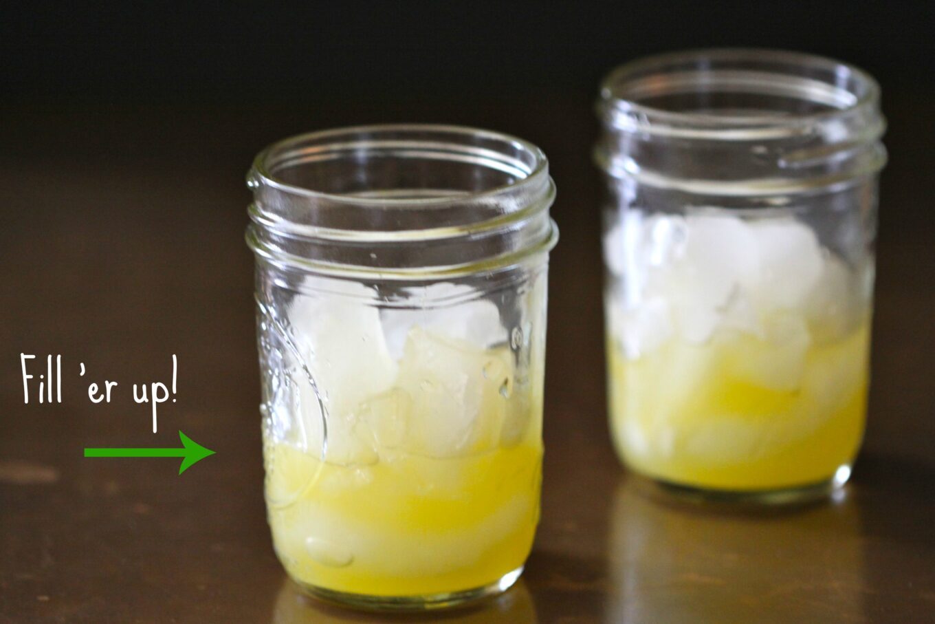mango mule with candied ginger