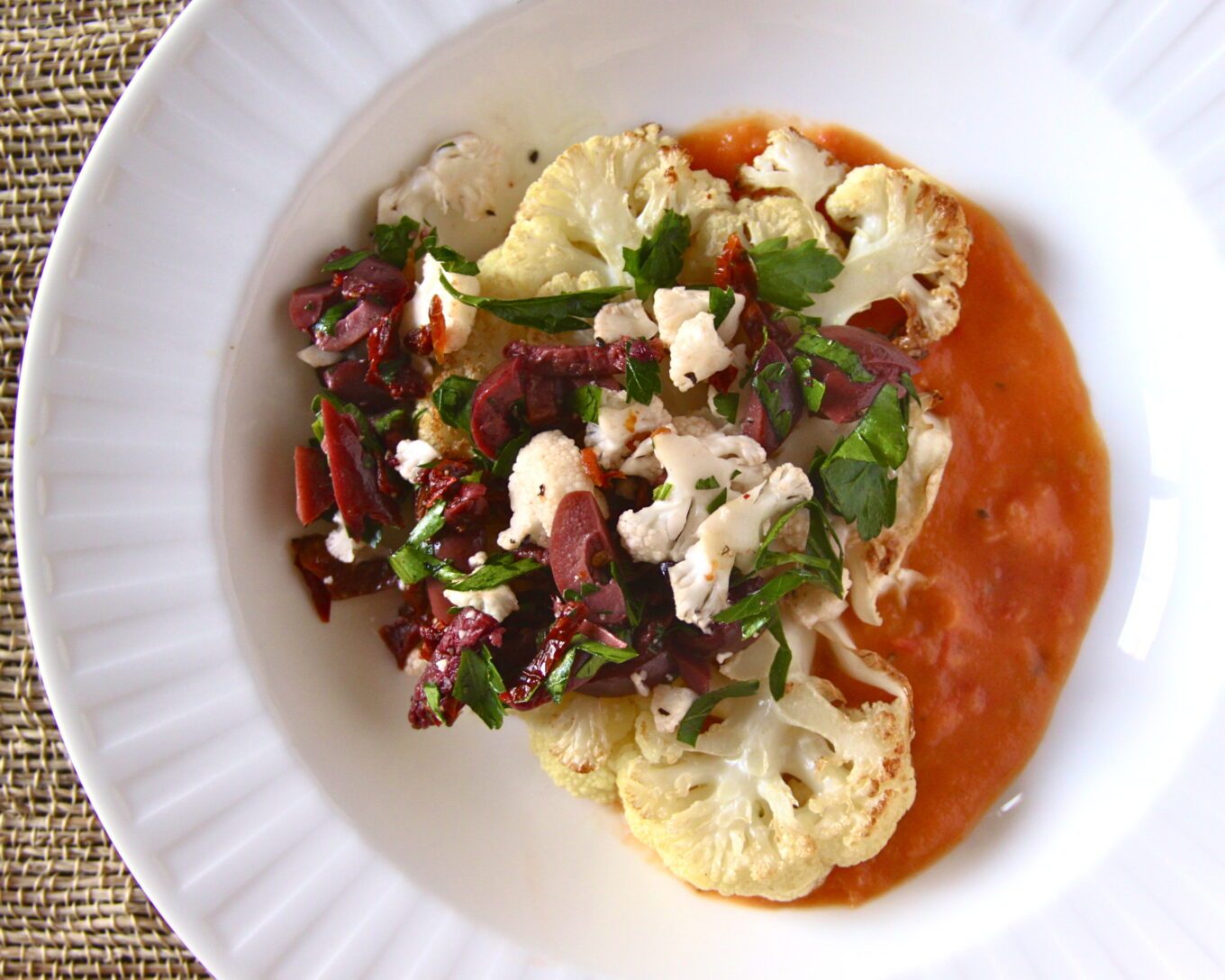 Foodie fridays: pan roasted cauliflower steaks